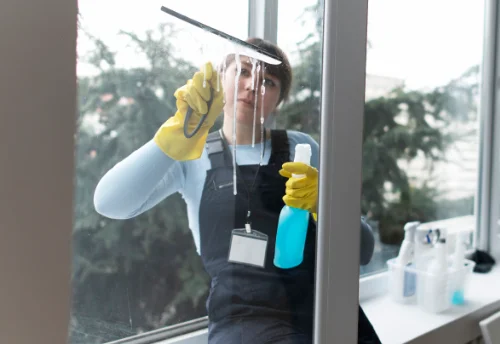 Nettoyage de vitres intérieures et extérieures à Thélus